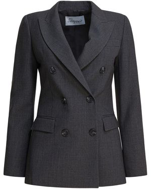 Semler Sempre Balzer Zweireiher - Schwarz