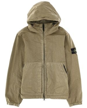 Stone Island Light Jackets - Green