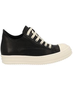 Rick Owens Lace-Up Trainers - Black