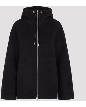 Studio Nicholson Etna Jack Met Capuchon En Ritssluiting - Zwart