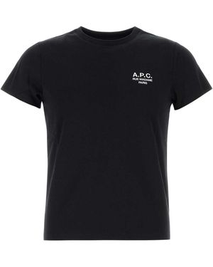 A.P.C. T-Shirt Apc Rue Madame - Black