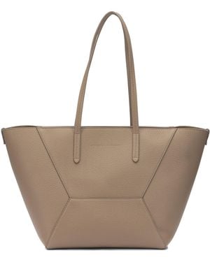 Brunello Cucinelli "Bc Duo" Large Shoulder Bag - Natural