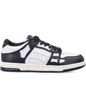 Amiri Bold Leather Sneakers For Boys - Blue