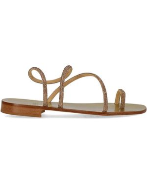 Paolo Ferrara Gouden Sandaal - Metallic