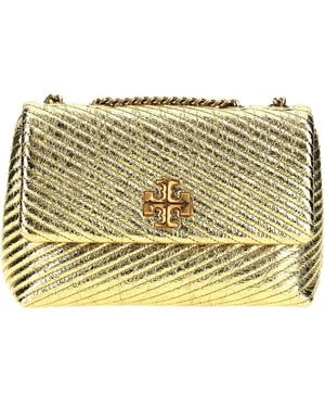 Tory Burch 'kira Metallic Moto Quilt Small' Schoudertas