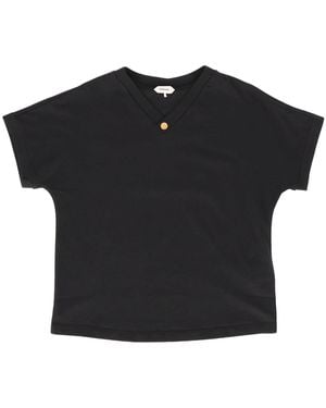 Versace T-Shirt Jersey - Schwarz