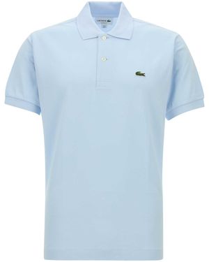 Lacoste Pastel Piquet Polo Shirt - Blue