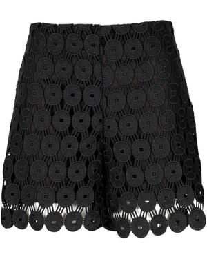 Erika Cavallini Semi Couture Shorts - Black