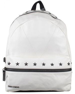 Jimmy Choo Wilmer Backpack - White