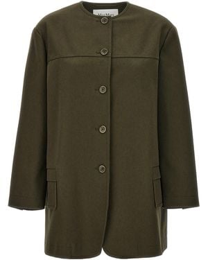 ジャケット MAX MARA 'Recital' midi jacket Green RECITAL Max Mara 'Recital' Midi Jacket in Green | Lyst