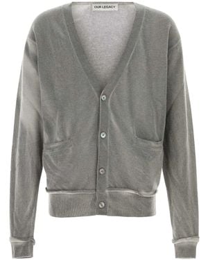 Our Legacy Parallel Cardigan - Gray