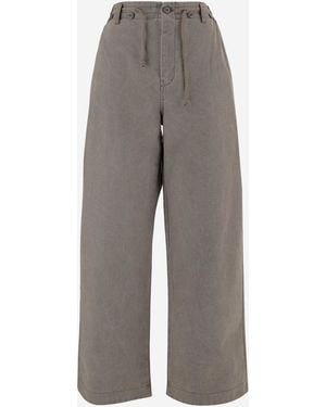 Golden Goose Cotton Denim Jeans - Grey