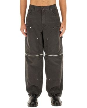 Givenchy Zip-Detail Jeans - Black