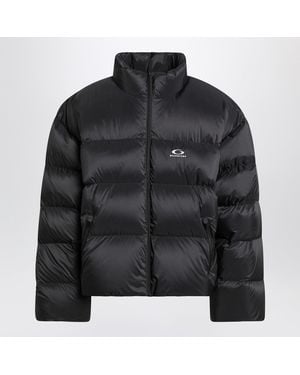 Balenciaga Standard Technical Fabric Down Jacket - Black