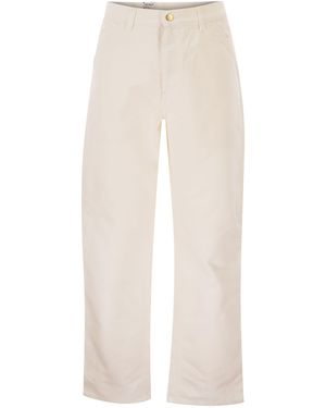Carhartt Cotton Trousers - White