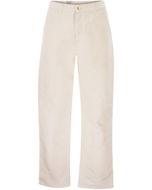 Carhartt Cotton Trousers - White