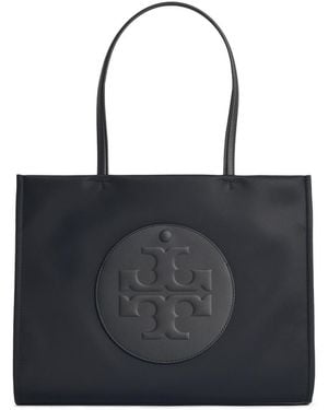 Tory Burch Kleine schwarze Nylontasche "Ella" von