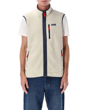Patagonia Retro Pile Fleece Vest - Blue