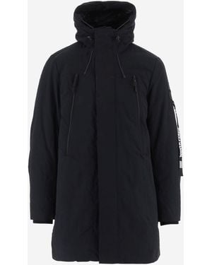 OUTHERE Katoenmix Jas Met Capuchon - Blauw