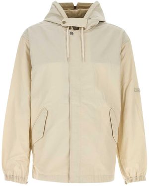 Nanamica Nylon Twill Hooded Jacket - Natural