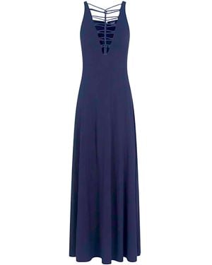 Emporio Armani Kleider - Blau
