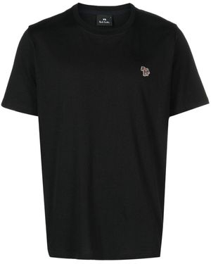 Paul Smith PS von Paul Smith Zebra Patch T -Shirt - Schwarz