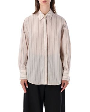 Sessun Sessùn Mabel Light Striped Shirt - Natural