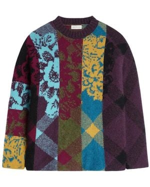 Dries Van Noten Matadi 4740 M.K.Sweater Pur - Blue