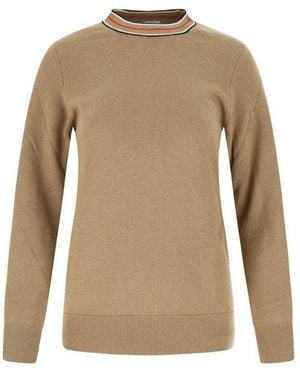 Burberry Pullover Cammello - Natur