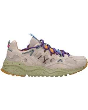 Flower Mountain Sneakers grau - Braun