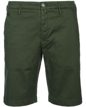 Jacob Cohen Solid Shorts - Green
