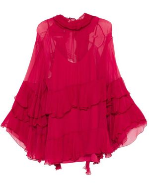Chloé Silk Dress - Red