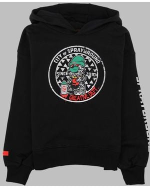 Sprayground Creative Dept. Perfect Hoodie Blk - Black