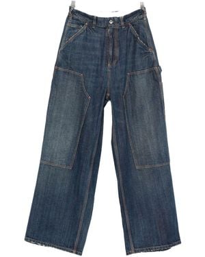 Maison Margiela Denim Cotton Jeans - Blue