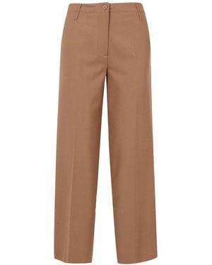 Semicouture Pants - Brown