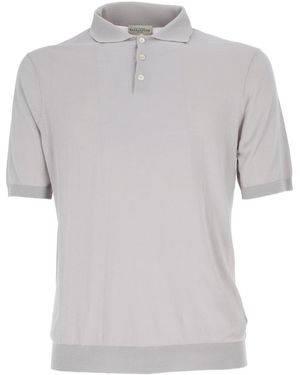 Ballantyne Short Sleeves Polo - Grey