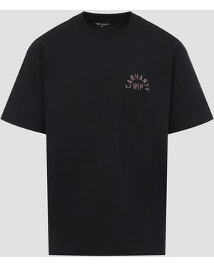 Carhartt Arch Script T Shirt - Black
