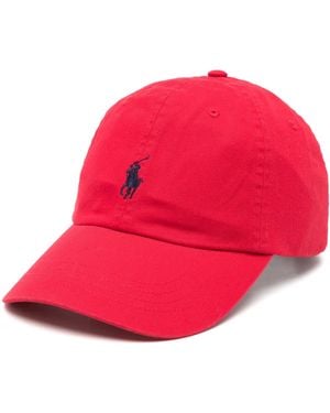 Ralph Lauren Polo Pony Embroidered Cap - Pink