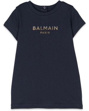 Balmain Jersey -jurk - Blauw