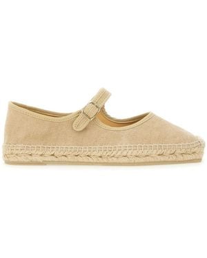 Castañer Round-Toe Espadrilles - Natural
