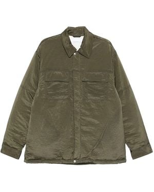 Oamc Peacemaker Padded Overshirt - Green