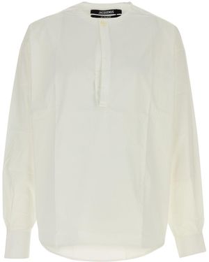 Jacquemus La Vareuse Losange - White
