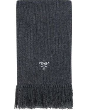 Prada C BRO LOGOSCHALF - Grau