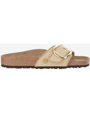 Birkenstock Madrid Big Buckle Sandals - Natural