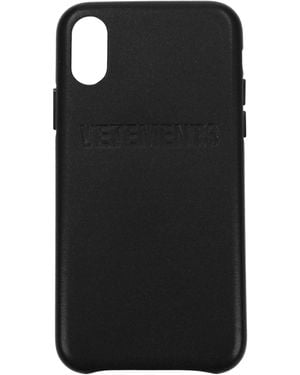 Vetements Design IPhone Tür iPhone xs Männer plastisch schwarz