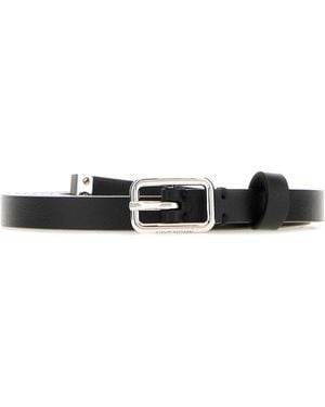 Givenchy Leather Belt - White