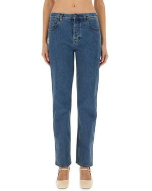 Burberry Straight Fit Jeans - Blue