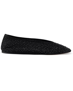 Le Monde Beryl Mary Jane Ballerinas - Black
