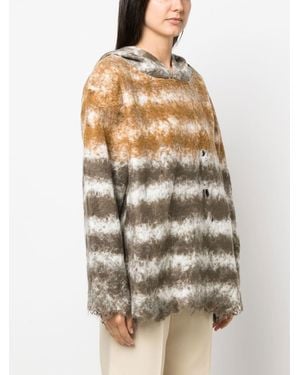 VITELLI Sudadera con capucha y motivo de rayas - Gris