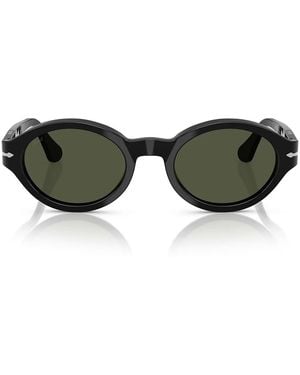 Persol Sonnenbrille Po3378 S 95/31 Loris Schwarz/Grün Unisex - Braun